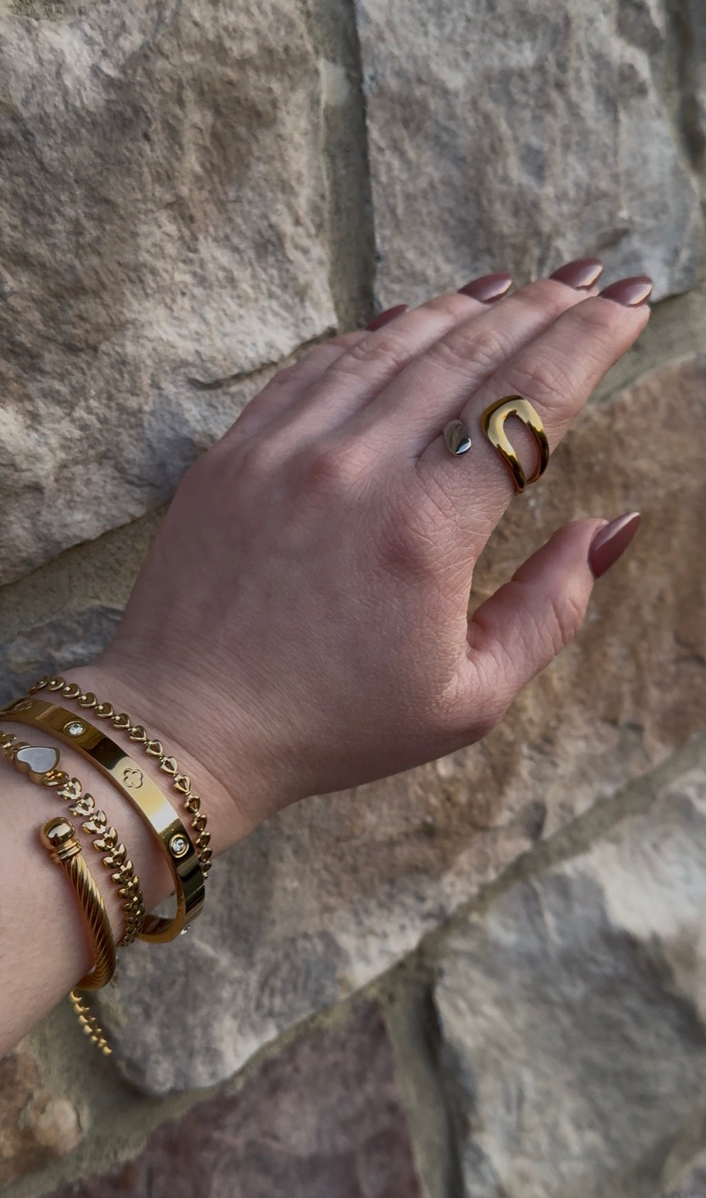 Bold Curve Ring