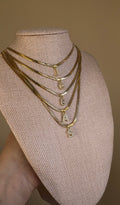 Gold Initial Necklace