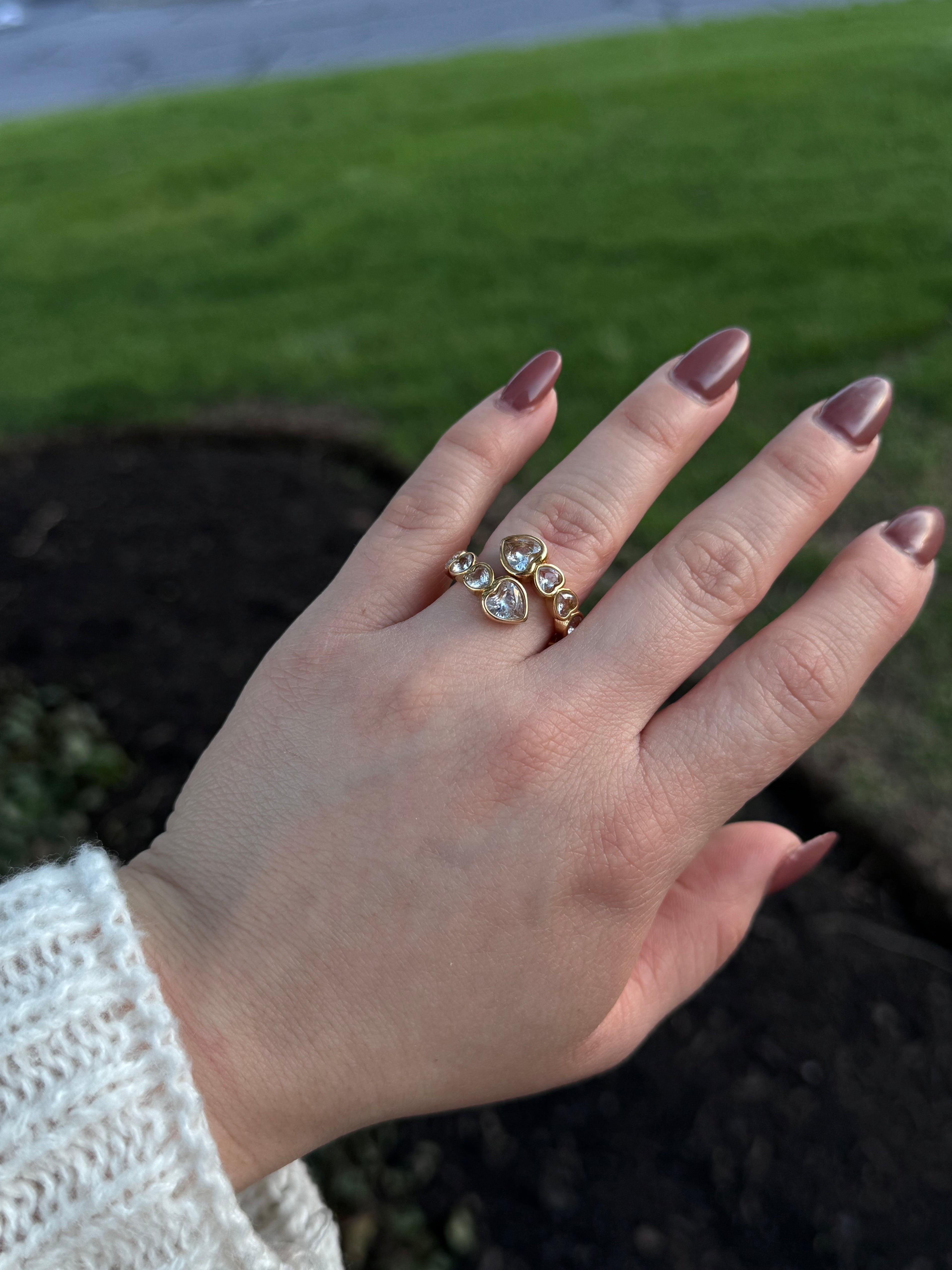 Heart Curve Ring